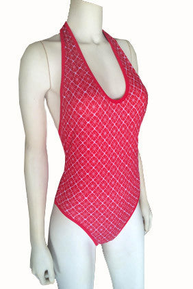 Ivy Deep-V One-Piece Swimsuit