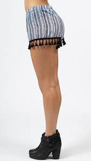 Zoe Fringe Tassel Short